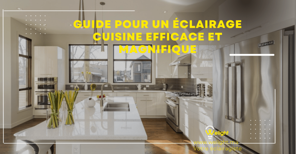 éclairage cuisine