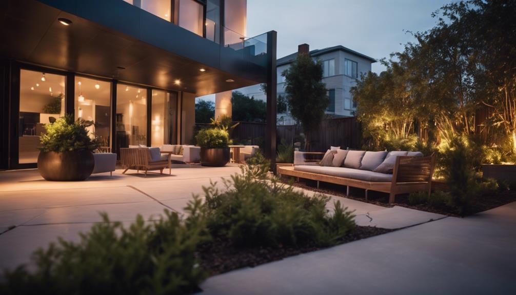 modern outdoor lighting tips